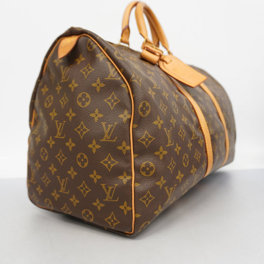 LOUIS VUITTONAuth  Monogram Keepol 50 M41426 Boston Bag