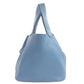 Hermes Blue Light Blue Taurillon Clemence Leather Handbag ( )