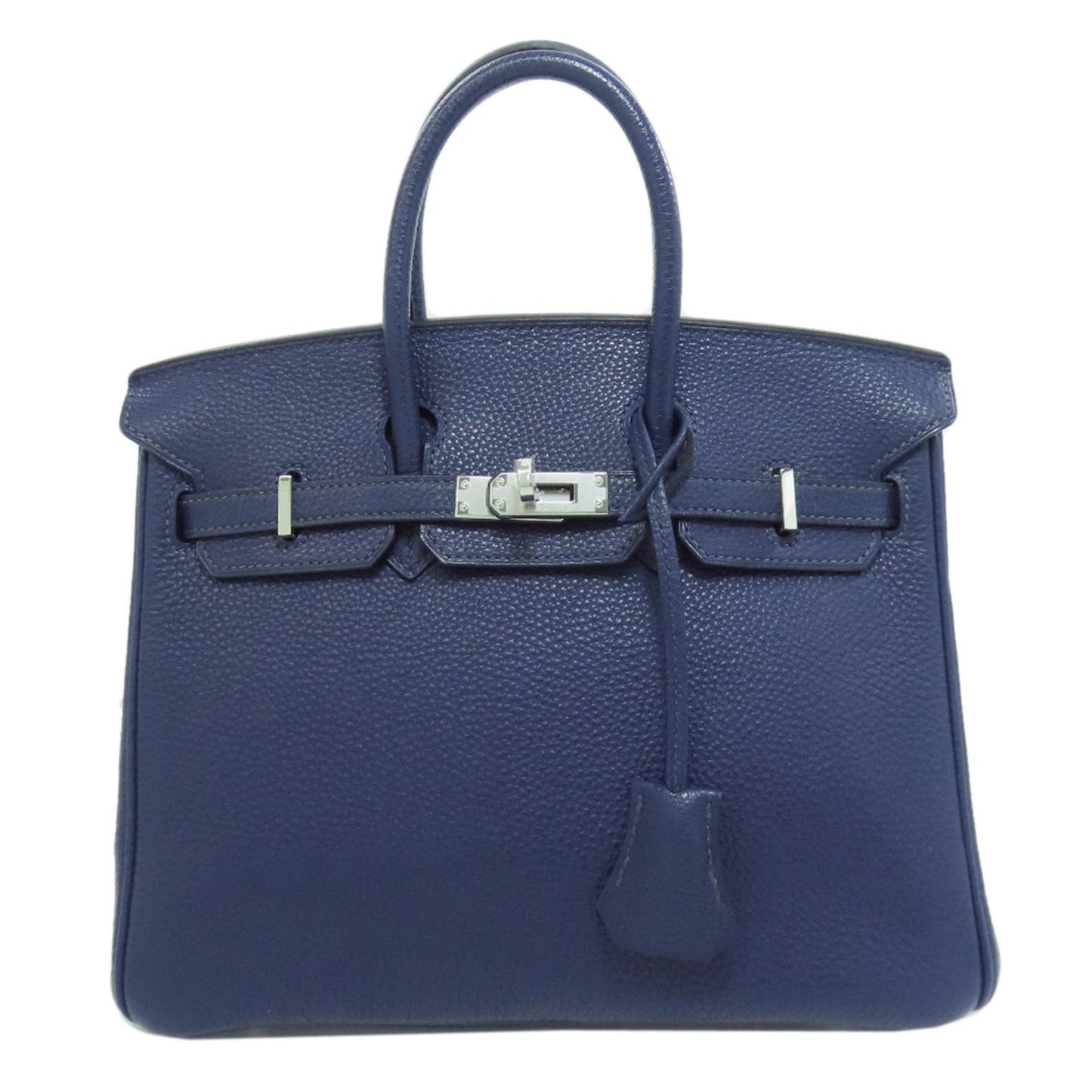 Hermes Blue Togo Leather Handbag ( )