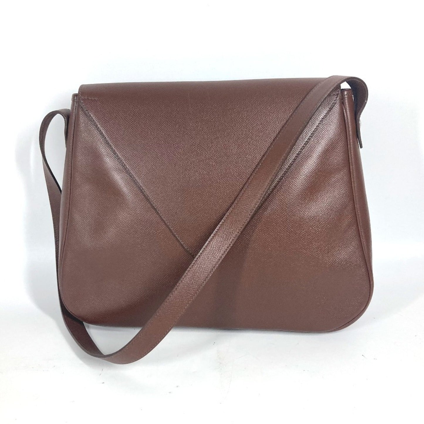 Hermes Brown Leather Shoulder Bag ( )