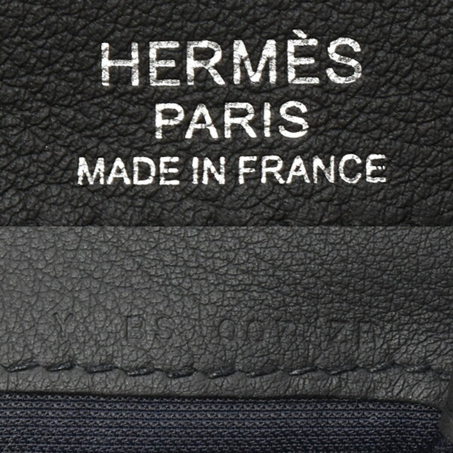 Hermes Black Taurillon Clemence Leather Clutch Bag ( )