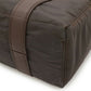 Hermes Brown Nylon Leather Handbag Tote Bag ( )