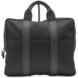 Hermes Acapulco Black Canvas Leather Handbag ( )