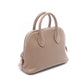 Hermes Bolide Brown Etoupe Gray Leather Handbag ( )