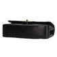 CHANEL chain matelasse shoulder bag lambskin black ladies