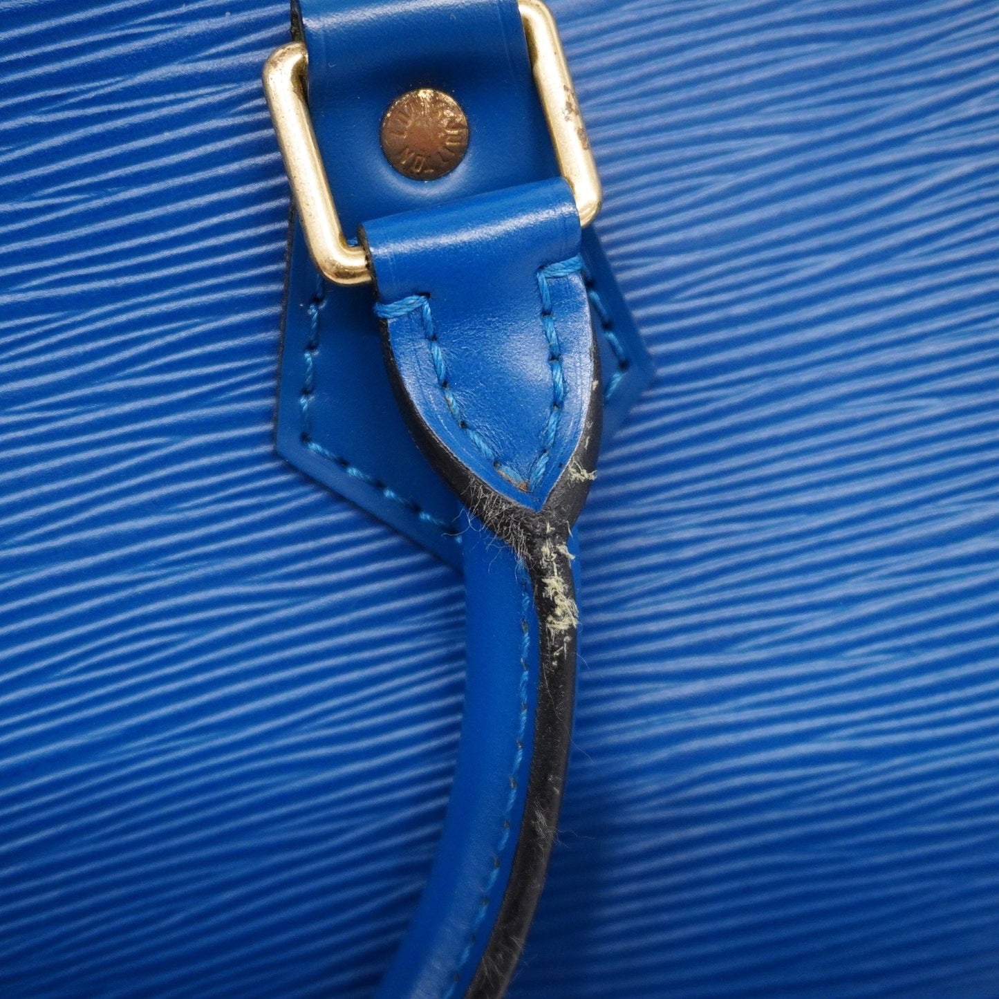 LOUIS VUITTONAuth  Epi Speedy 25 M43015 Women's Handbag Toledo Blue