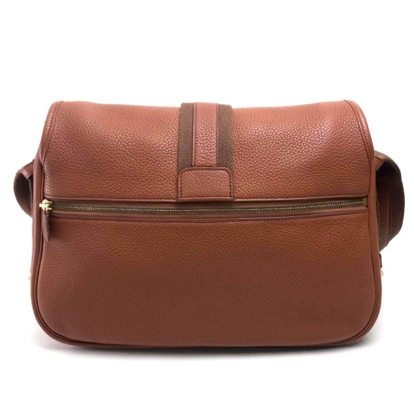 Hermes Brown Leather Shoulder Bag ( )