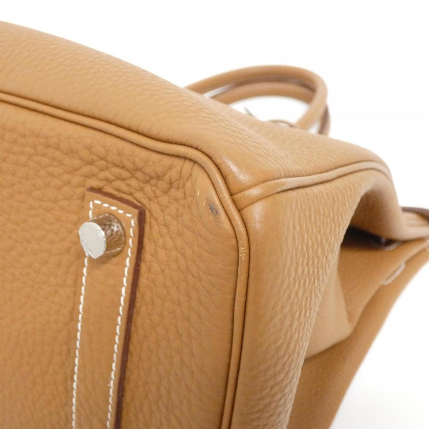 Hermes Birkin Gold Togo Leather Handbag ( )
