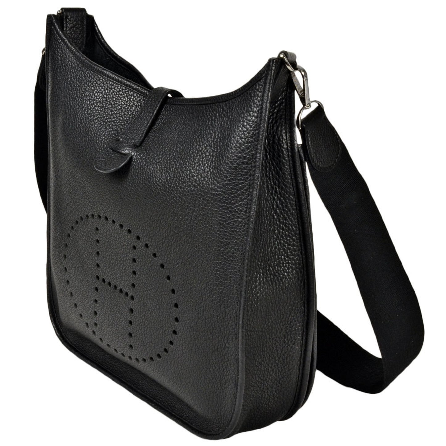 Hermes Black Togo Leather Shoulder Bag ( )