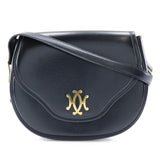 Hermes Black Leather Shoulder Bag ( )