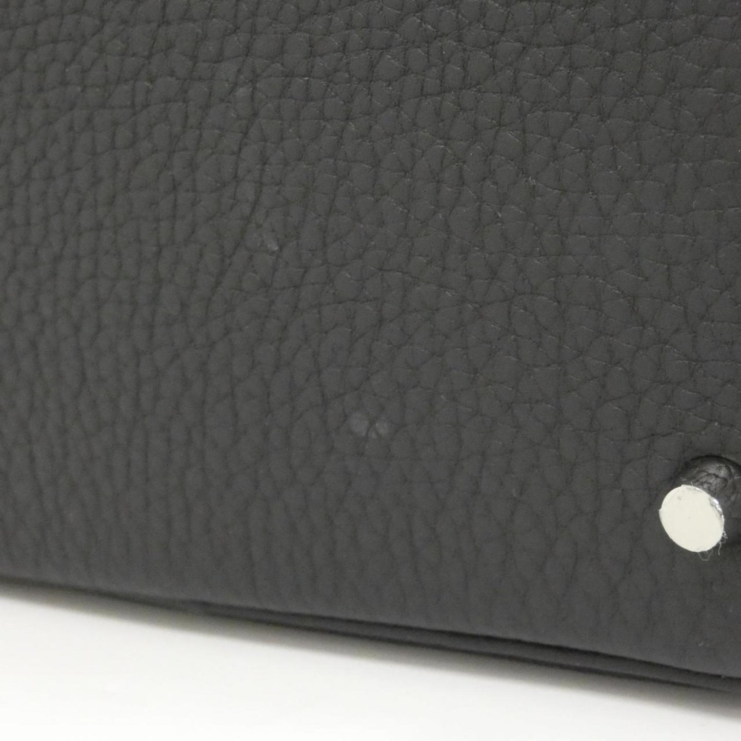 Hermes Black Taurillon Clemence Leather Shoulder Bag ( )
