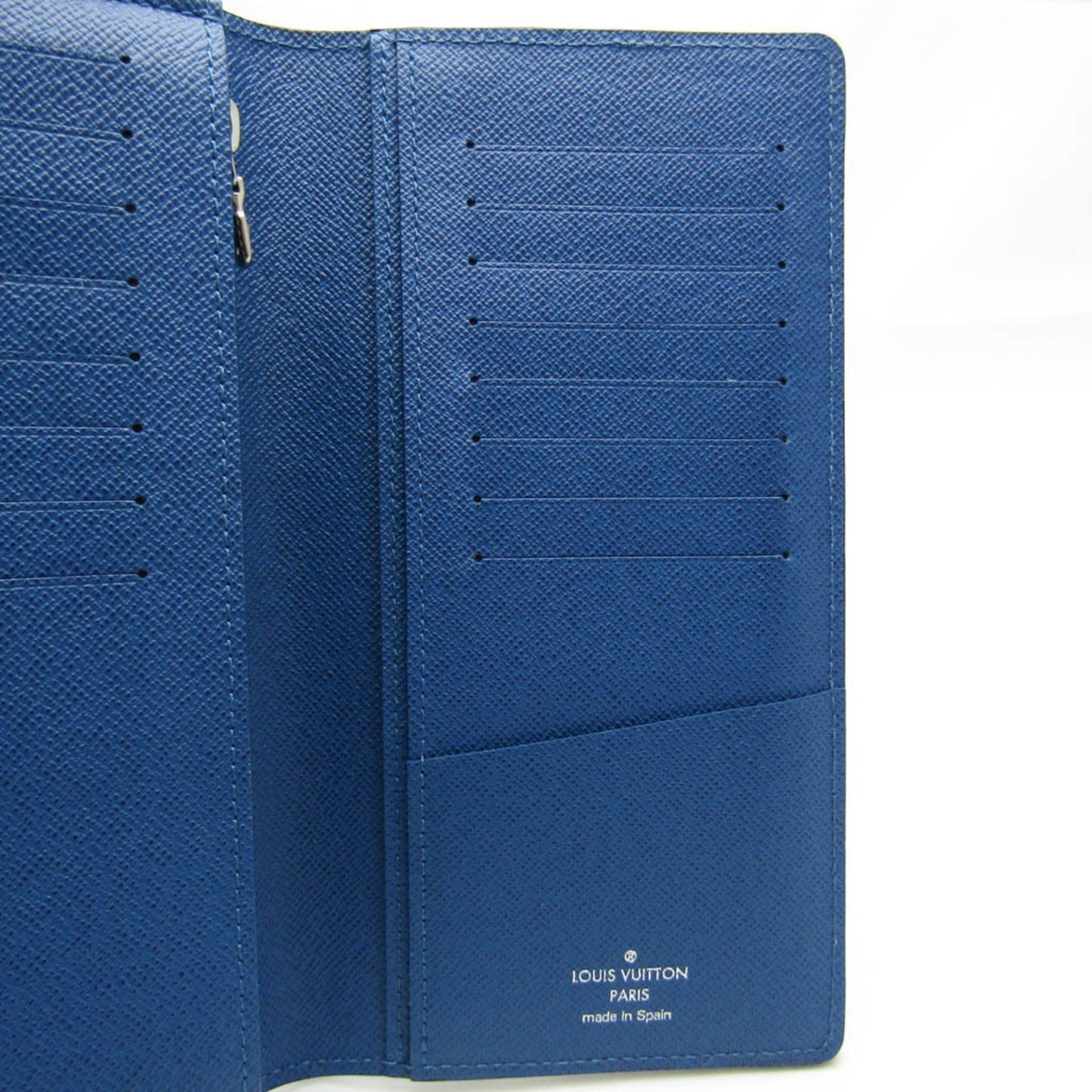 LOUIS VUITTON Epi Brazza Wallet M60616 Men's Epi Leather Long Wallet [bi-fold] Bleu Celeste