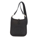Hermes Black Taurillon Clemence Leather Shoulder Bag ( )