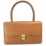 Hermes Brown Leather Handbag ( )