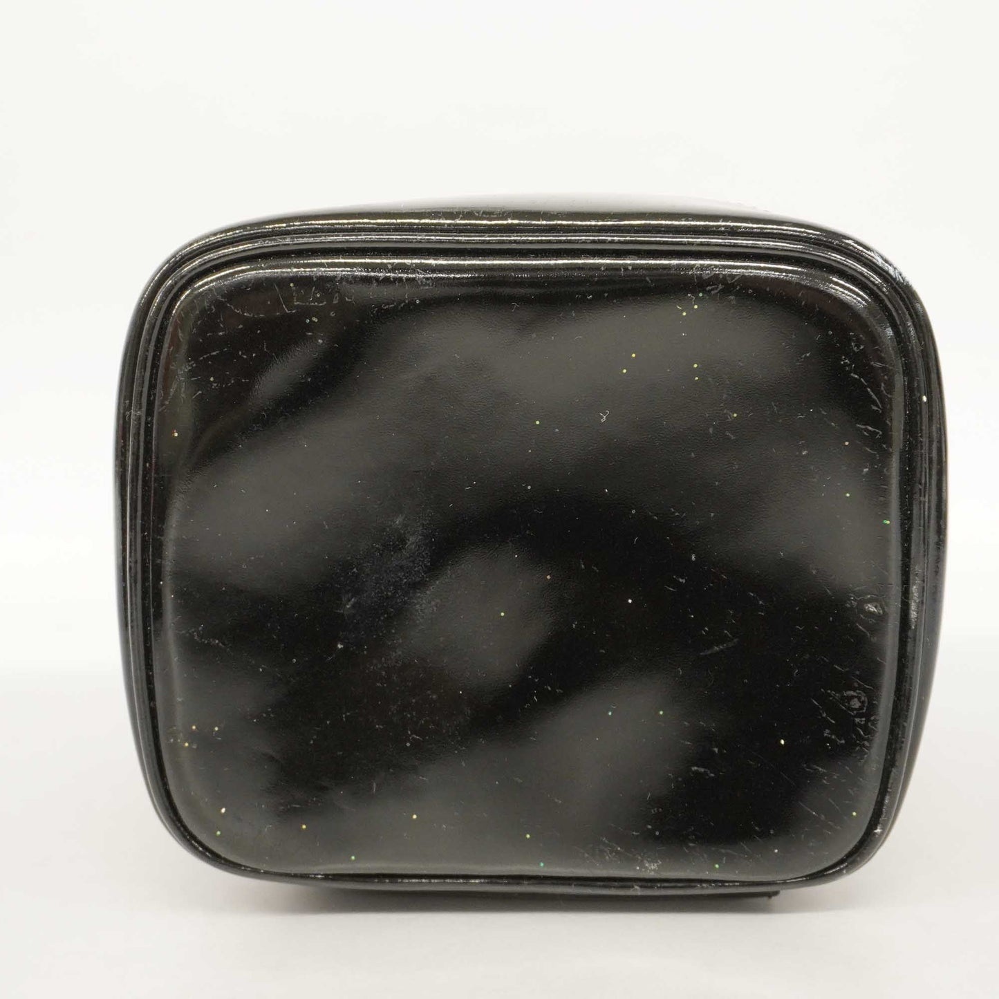 CHANEL   Vanity Bag Women's Patent Leather Vanity Bag Black