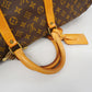 LOUIS VUITTONAuth  Monogram Keepol 55 M41424 Unisex Boston Bag
