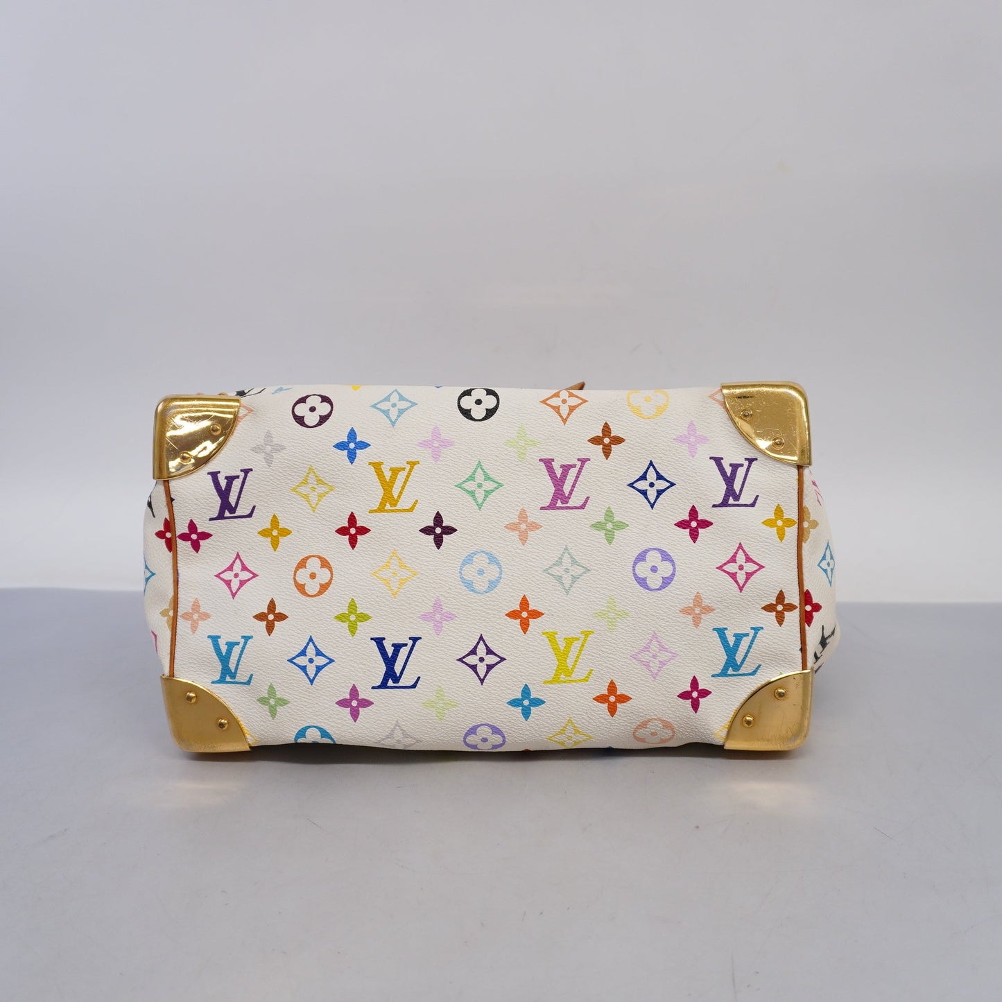LOUIS VUITTONAuth  Monogram Multicolore Speedy 30 M92643 Handbag Blanc