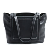 Hermes Black Swift Leather Tote Bag ( )