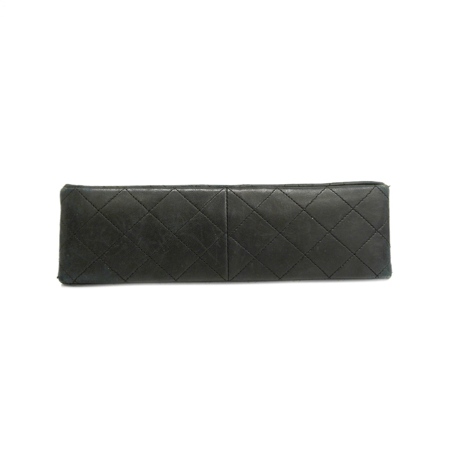 CHANEL Matelasse W Flap W Chain Lambskin Women's Leather Shoulder Bag Black