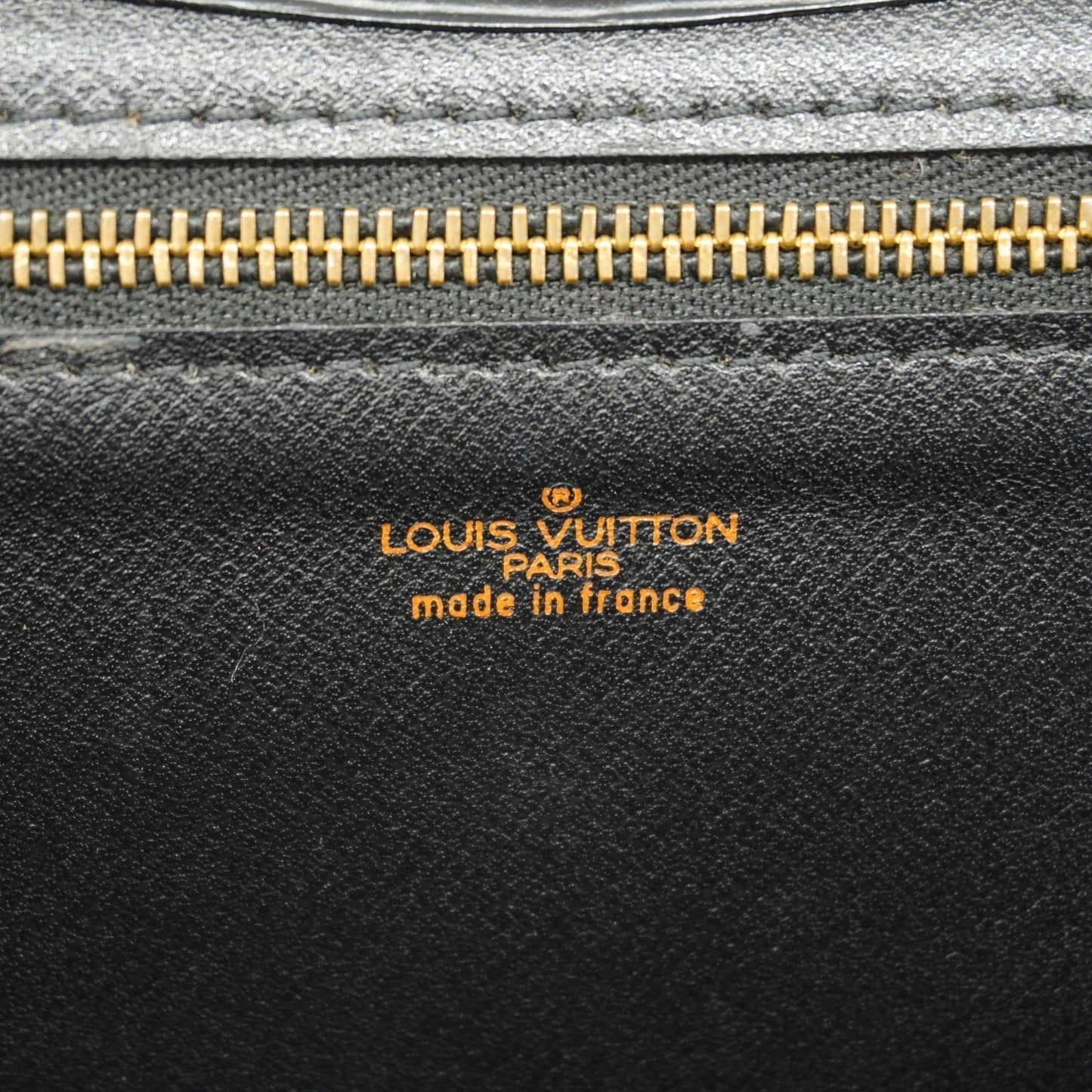 LOUIS VUITTONAuth  Epi Montaigne M52652 Women's Clutch Bag Noir