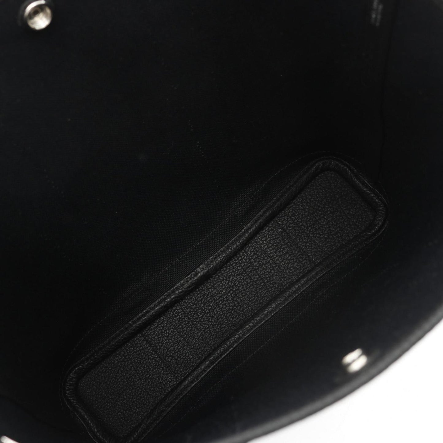 Hermes Black Negonda Leather Tote Bag ( )