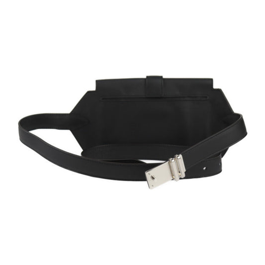 Hermes Black Swift Leather Fanny Pack ( )