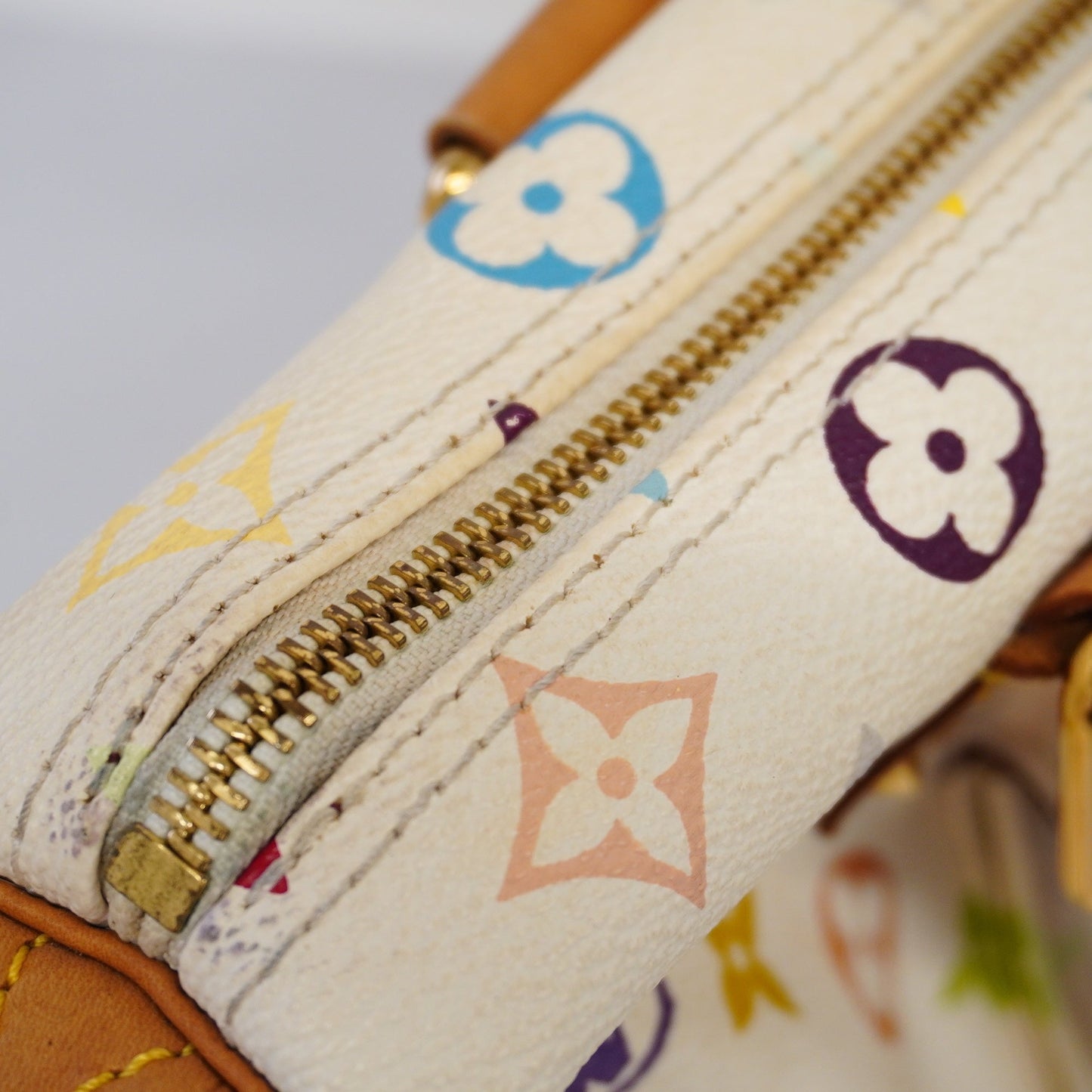 LOUIS VUITTONAuth  Monogram Multicolore Speedy 30 M92643 Handbag Blanc