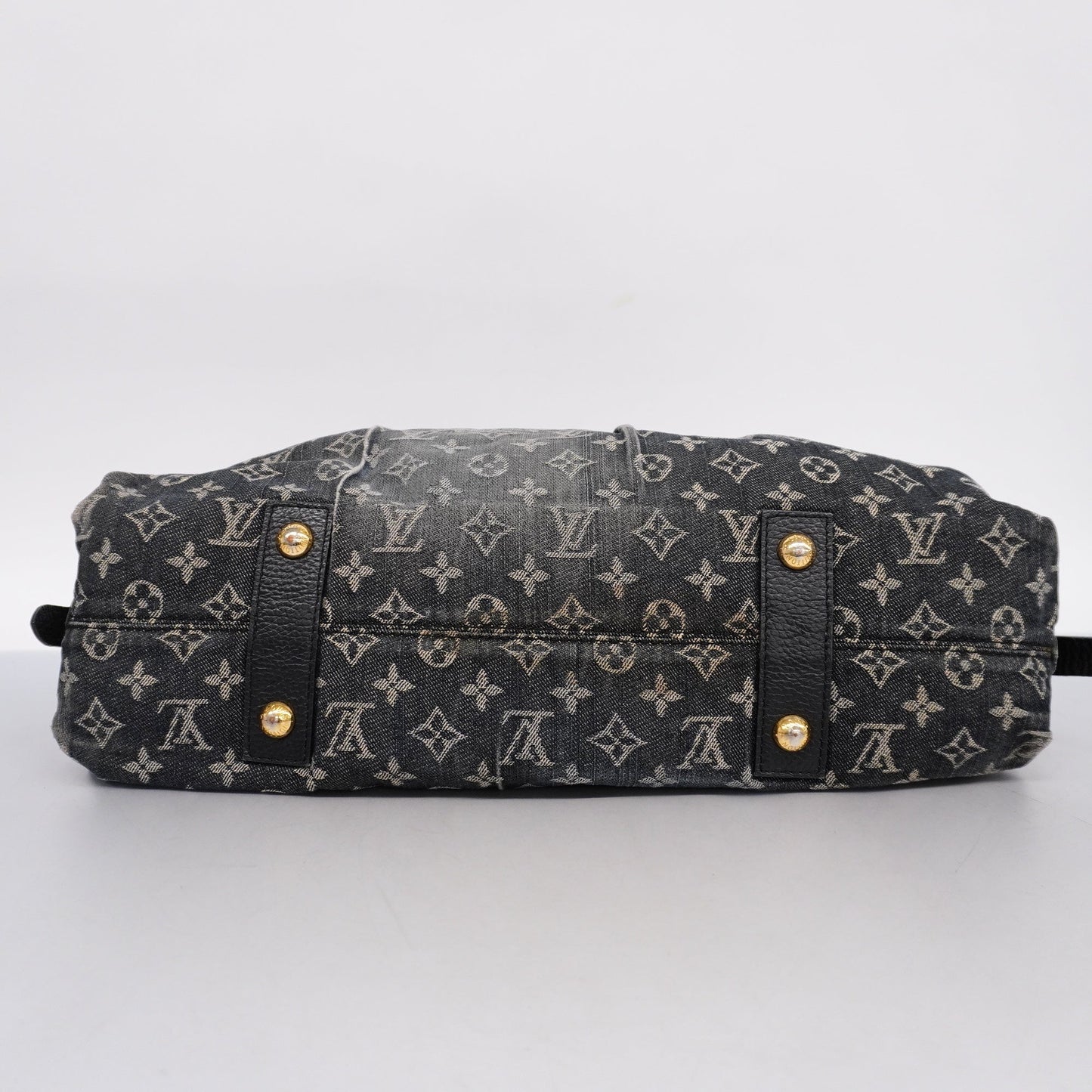 LOUIS VUITTONAuth  Monogram Denim Neokavi MM M95351 Women's Handbag