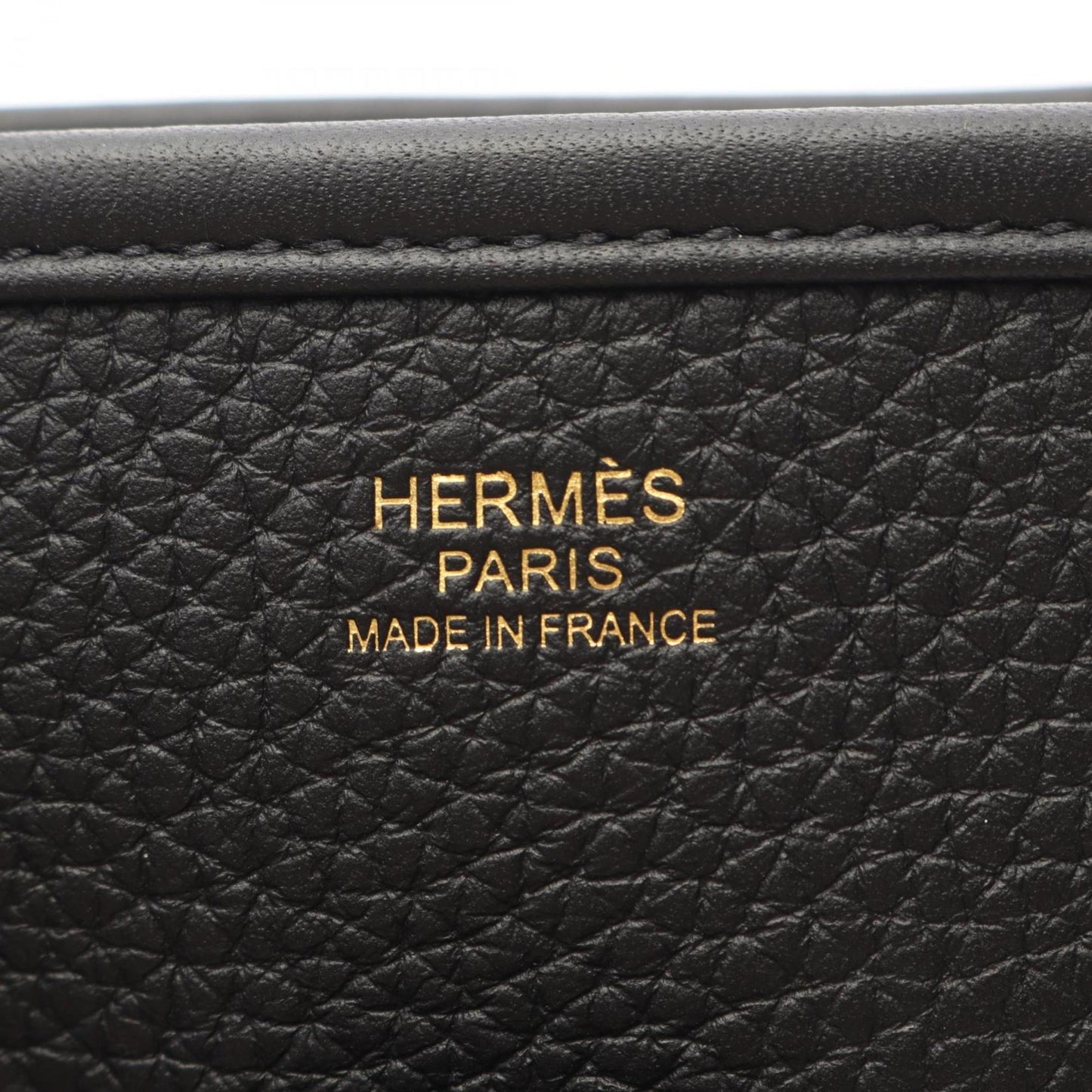 Hermes Black Taurillon Clemence Leather Leather Shoulder Bag ( )