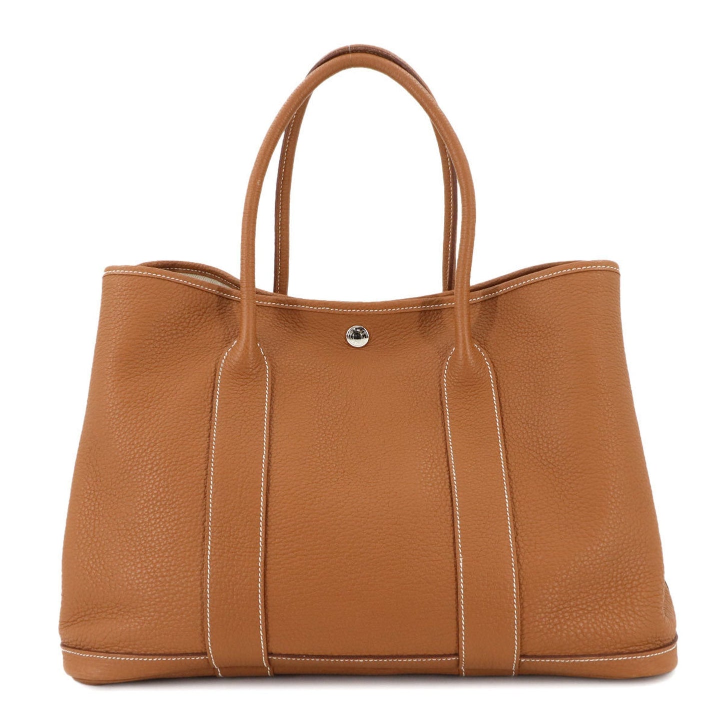 Hermes Brown Negonda Leather Tote Bag ( )