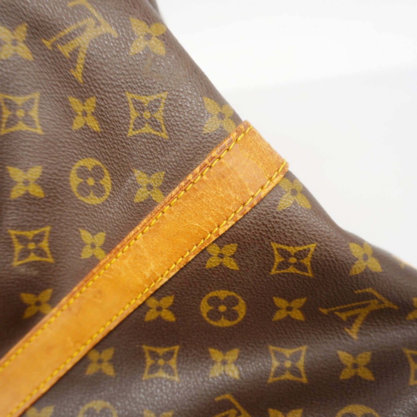 LOUIS VUITTONAuth  Monogram Keepall Bandouliere 60 M41412 Boston Bag