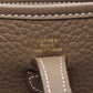 Hermes Brown Taurillon Clemence Leather Shoulder Bag ( )