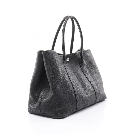 Hermes Black Negonda Leather Leather Tote Bag ( )