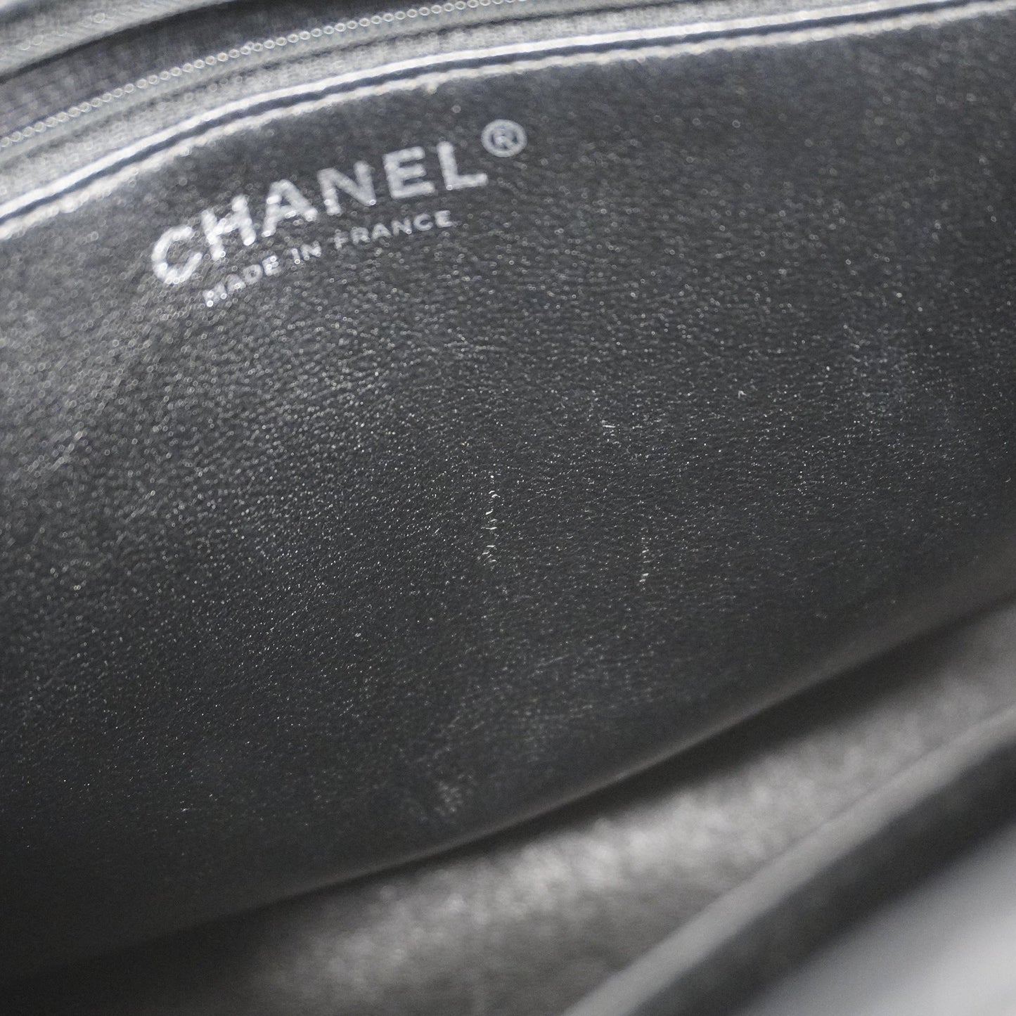 CHANEL   Reprint Tote Women's Leather Tote Bag Black