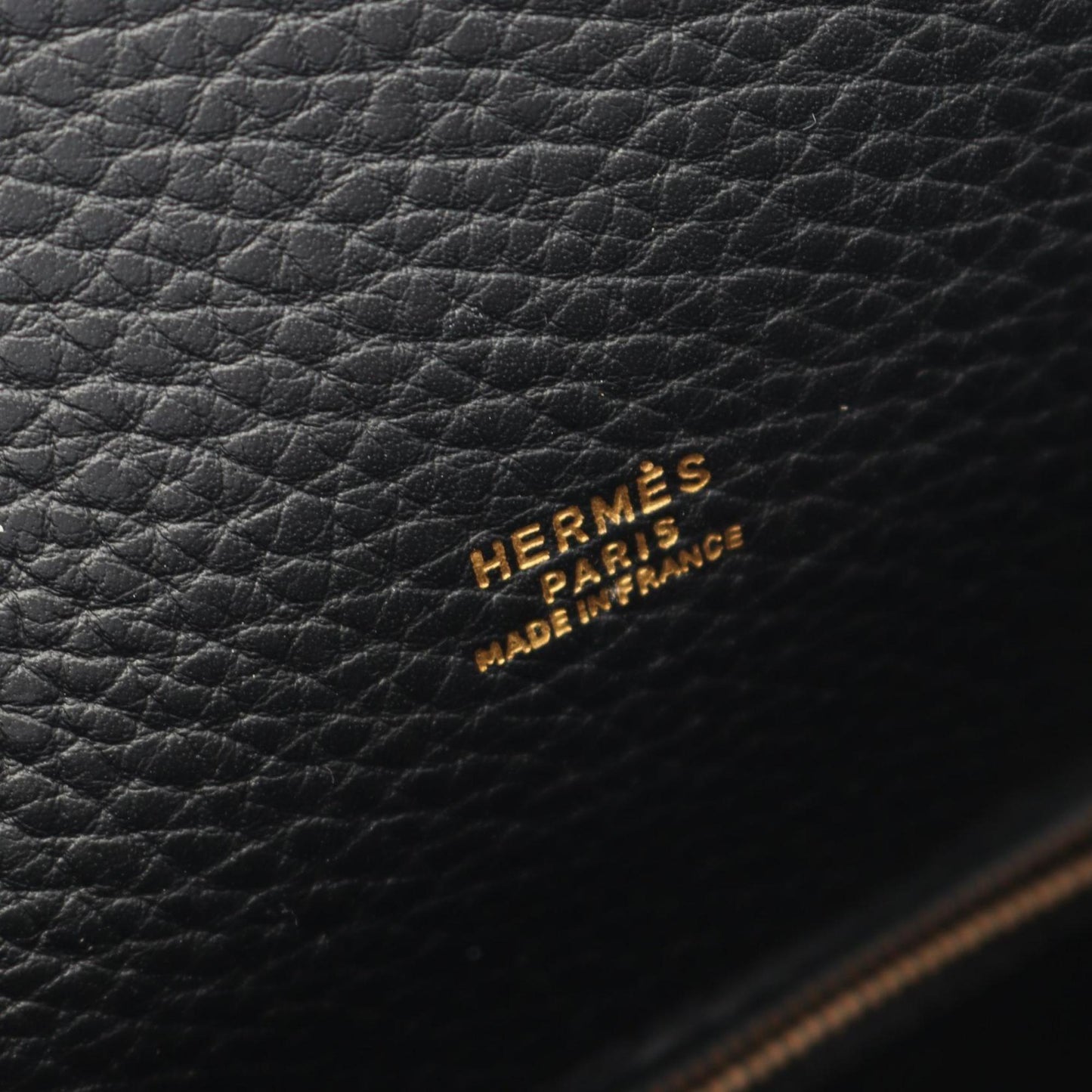 Hermes Black Ardennes Leather Shoulder Bag ( )