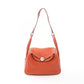 Hermes Brown Taurillon Clemence Leather Shoulder Bag ( )
