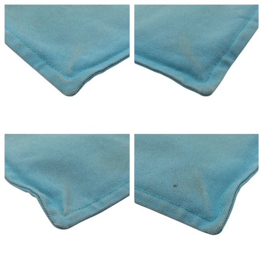 Hermes Blue Light Blue Cotton Pouch ( )