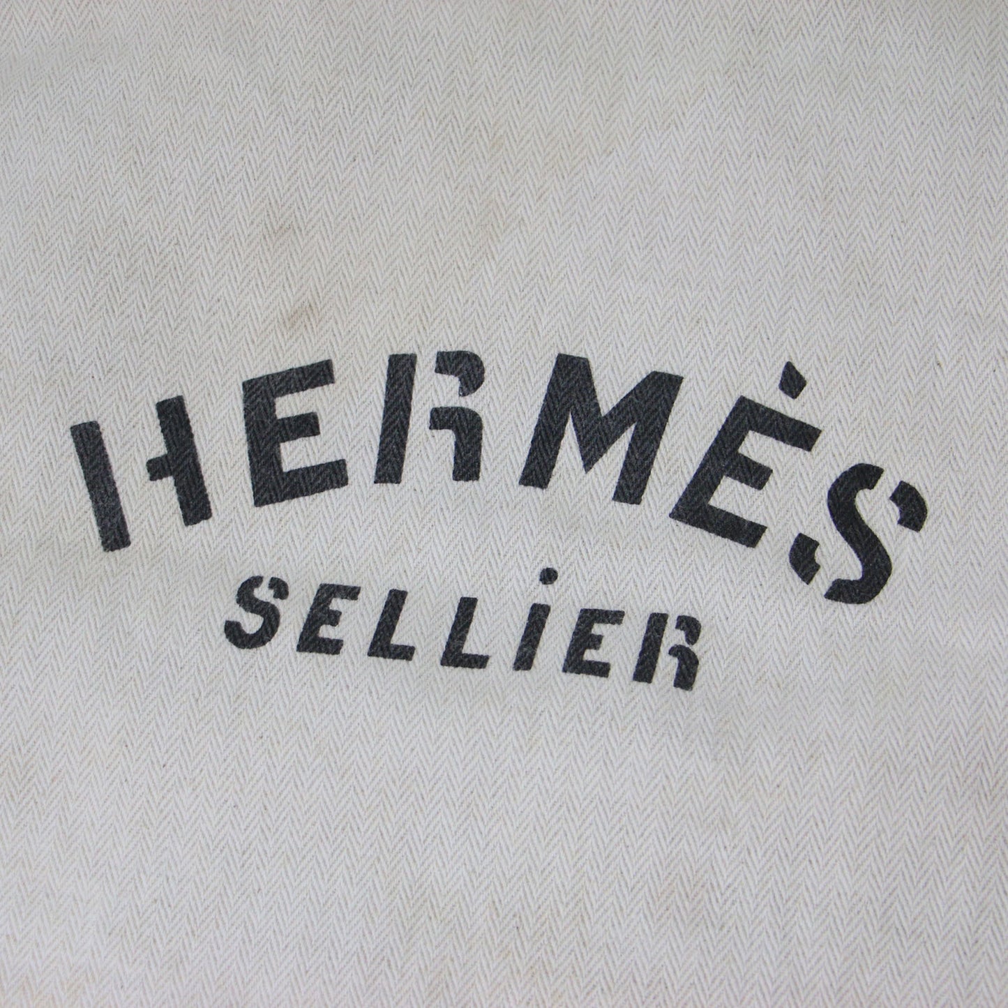 Hermes Beige Cotton 100% Leather Tote Bag ( )