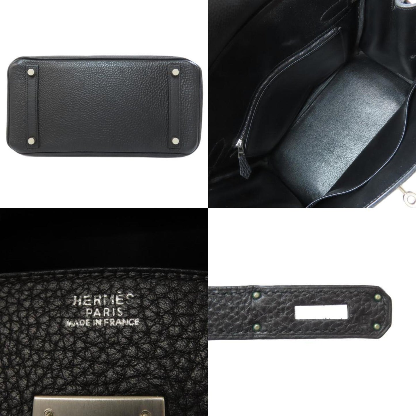 Hermes Birkin Black Togo Leather Handbag ( )