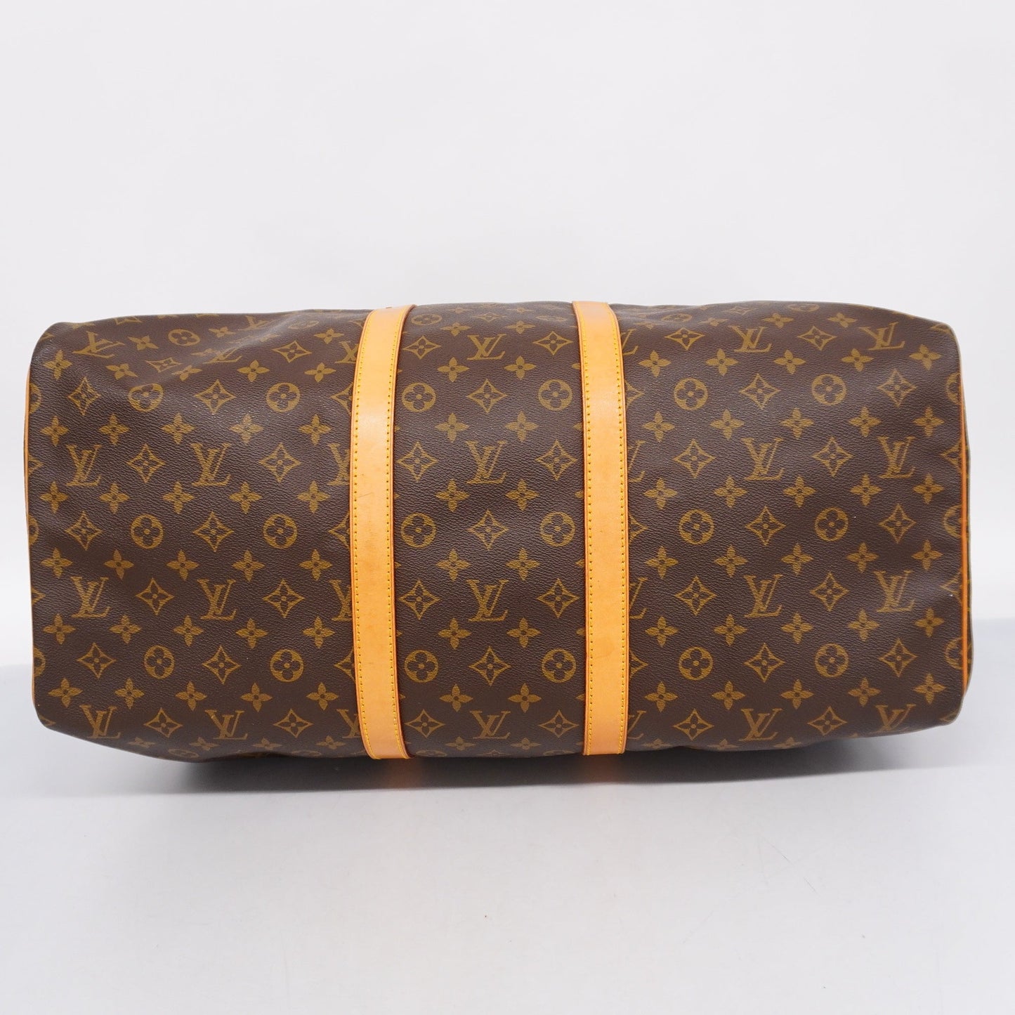 LOUIS VUITTONAuth  Monogram Keepol 55 M41424 Boston Bag