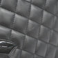CHANEL Ligne Cambon Tote Bag Women's Leather Black