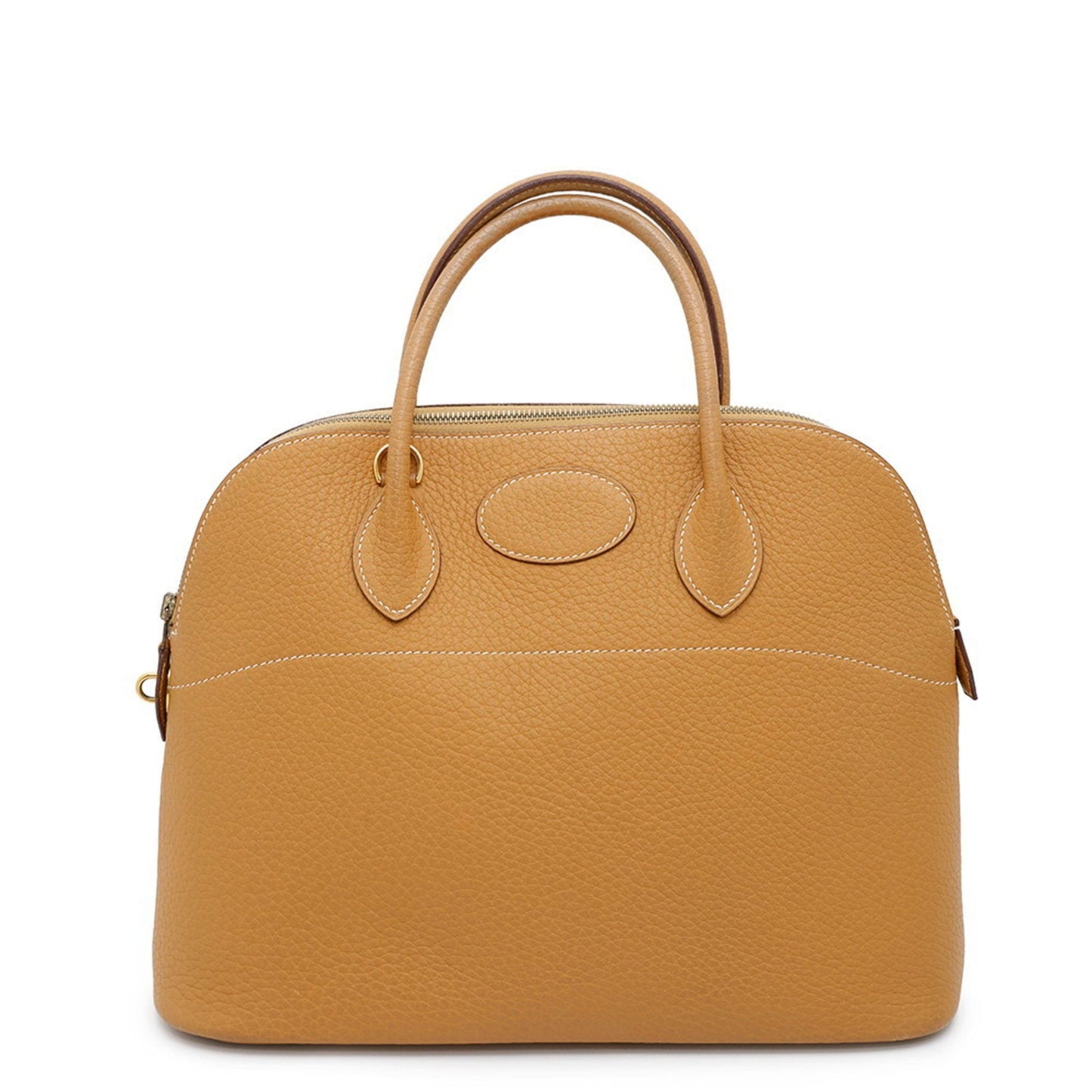 Hermes Bolide Natural Sable Fjord Leather Handbag ( )