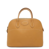 Hermes Bolide Natural Sable Fjord Leather Handbag ( )