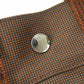 Hermes Brown Canvas Handbag Tote Bag ( )