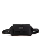 Hermes Black Swift Leather Epsom Leather Fanny Pack ( )