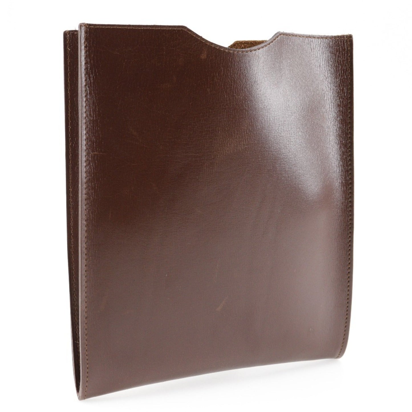 Hermes Brown Leather Shoulder Bag ( )