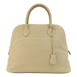 Hermes Beige Epsom Leather Handbag ( )