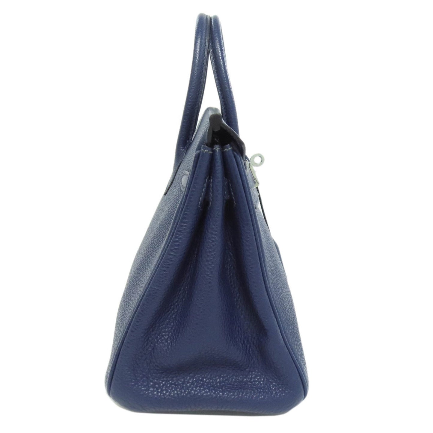 Hermes Blue Togo Leather Handbag ( )