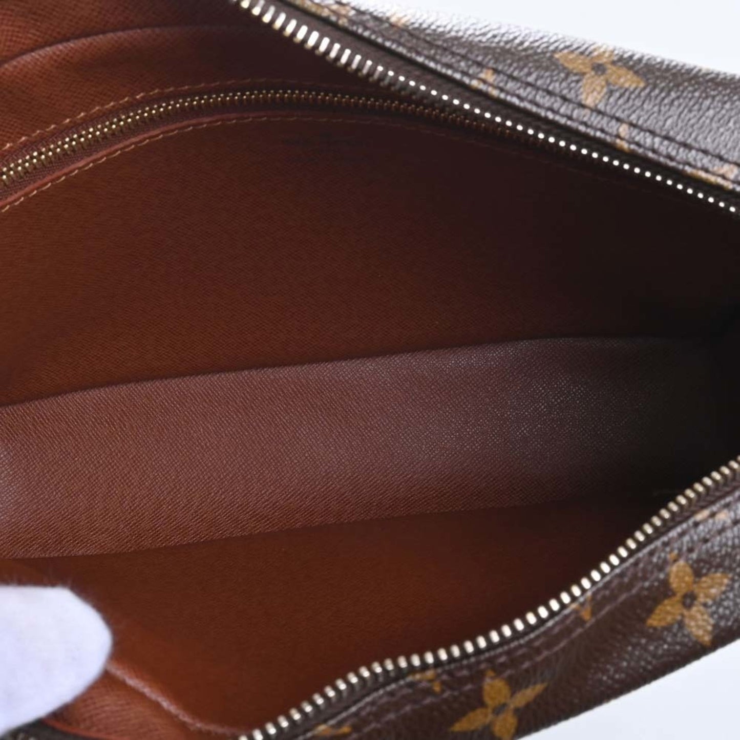 LOUIS VUITTON Monogram Trocadero 27 Shoulder Bag M51274 Brown Women's