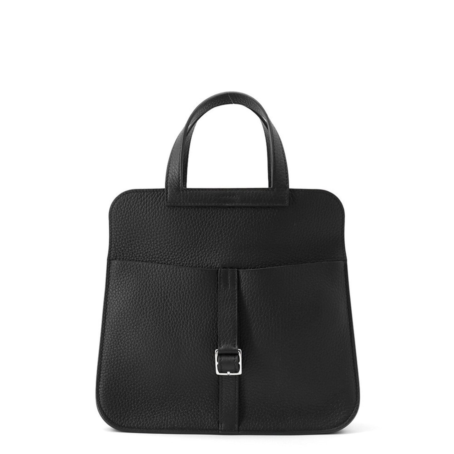 Hermes Black Taurillon Clemence Leather Handbag ( )